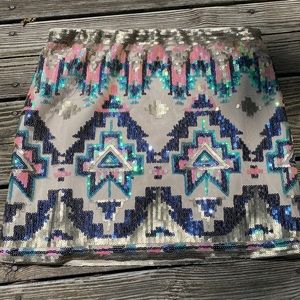 Beautiful sequins skirt